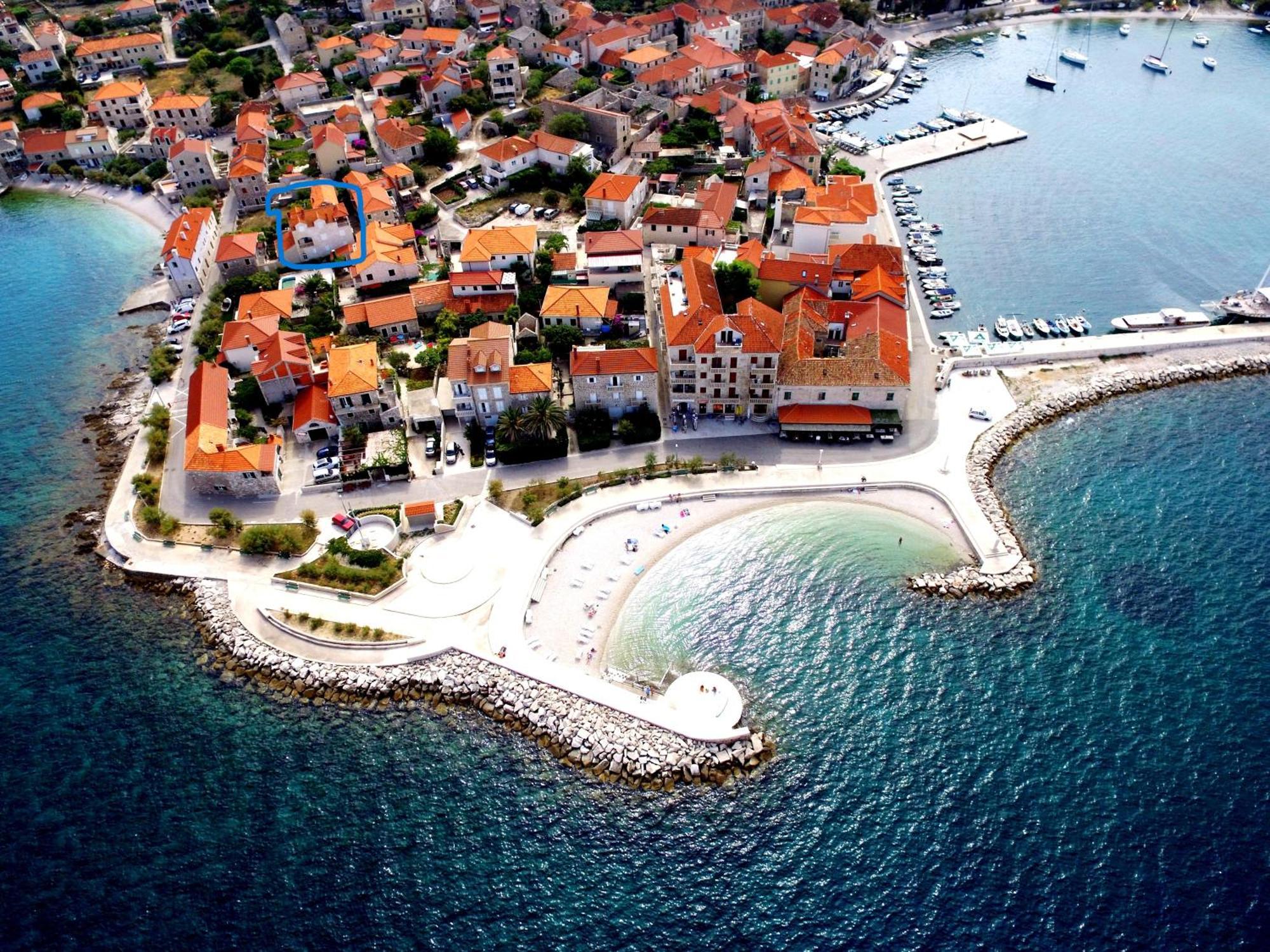 Apartmani Banic Postira Kültér fotó